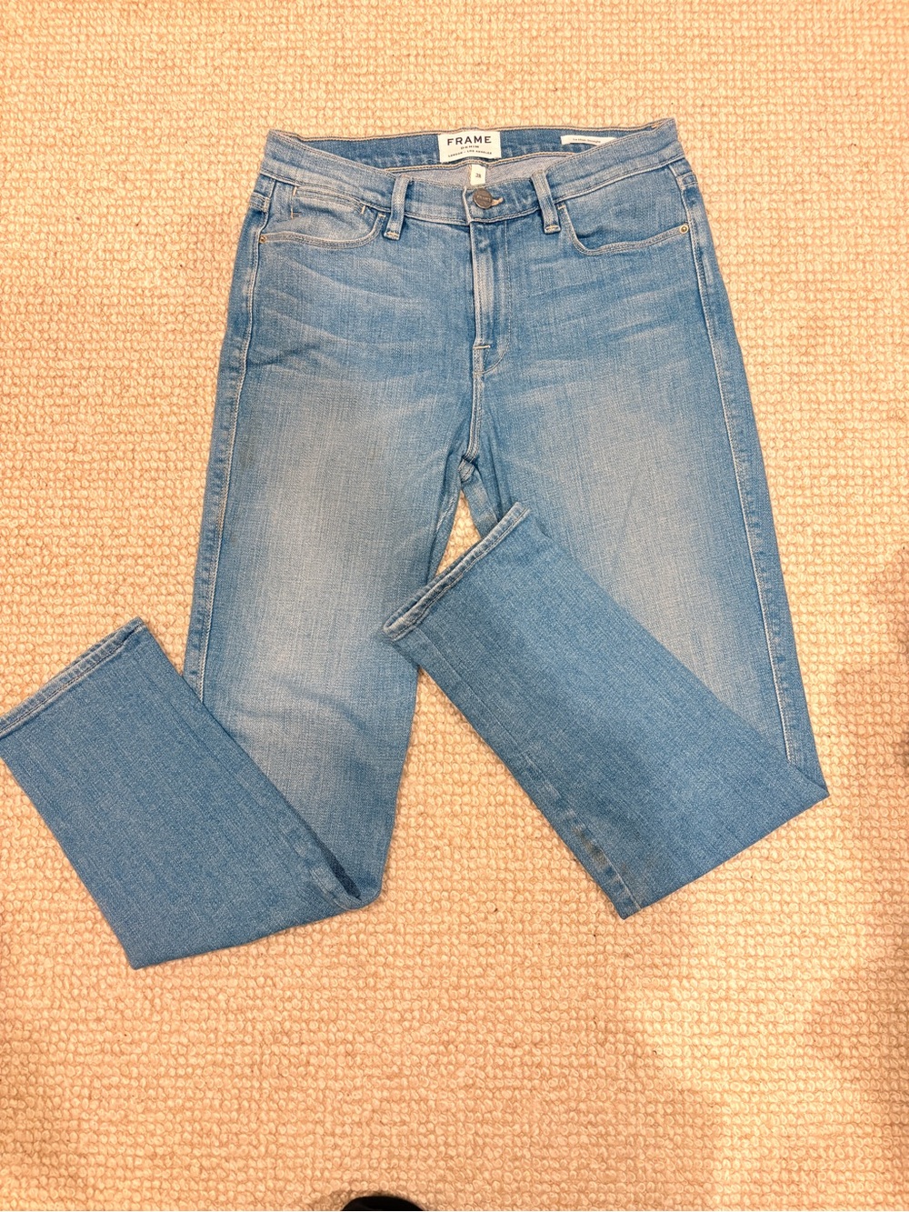 FRAME DENIM Le High Straight